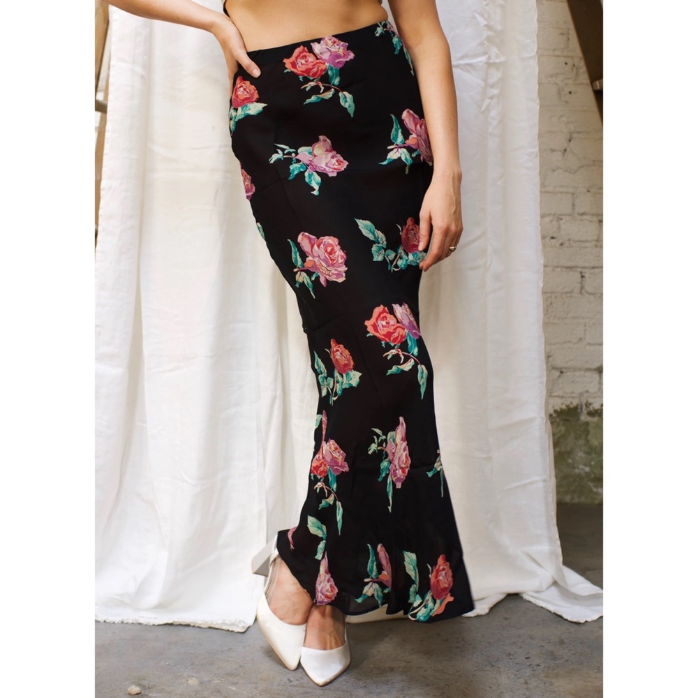 Stone Cold Fox Maxi Skirt